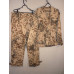 CHN Conjunto Uniforme Flecktarn Deserto Chinês